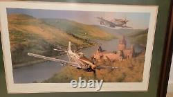 Mustangs On The Prowl by Robert Taylor P-51 Mustang Ltd Edition Signed Aces