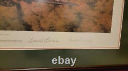 Mustangs On The Prowl by Robert Taylor P-51 Mustang Ltd Edition Signed Aces
