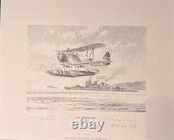NAVAL MANOEUVRES by Robert Taylor LIM. EDITION 17/50 VERY RARE SIGNED