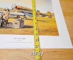 Night Interceptors &Pre-Flight Brief Signed/# aviation prints. Robert Taylor