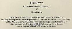 Okinawa by Robert Taylor Aviation Art Print signed by TEN Pacific Corsair Pilots