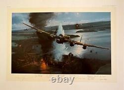 Operation Chastise Collector's Edition Robert Taylor Signed Print & Green On Go
