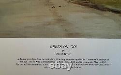 Operation Chastise Collector's Edition Robert Taylor Signed Print & Green On Go