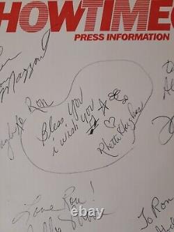 PURLIE Broadway Theatre Showtime Press Release Signed Sherman Hemsley Moore