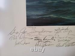 Phantom Showtime Aviation Art print Robert Taylor framed 752/800 50 signatures