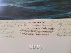 Phantom Showtime Aviation Art print Robert Taylor framed 752/800 50 signatures