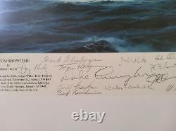 Phantom Showtime Aviation Art print Robert Taylor framed 752/800 50 signatures