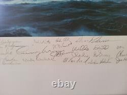 Phantom Showtime Aviation Art print Robert Taylor framed 752/800 50 signatures