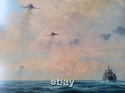 Phantom Showtime Aviation Art print Robert Taylor framed 752/800 50 signatures