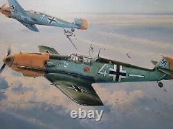 RARE COPY OF EAGLE ATTACK LIMITED EDITION PRINT by ROBERT TAYLOR + COA