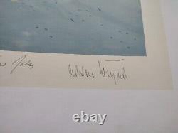 RARE COPY OF EAGLE ATTACK LIMITED EDITION PRINT by ROBERT TAYLOR + COA
