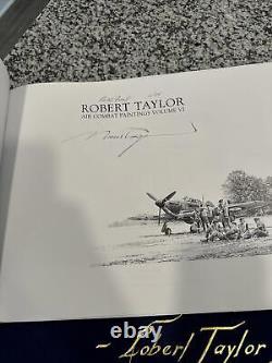 ROBERT TAYLOR AIR COMBAT PAINTINGS Volume VI First Signed Artist Proof 1/25