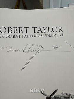 ROBERT TAYLOR AIR COMBAT PAINTINGS Volume VI Signed And Numbered 81/600