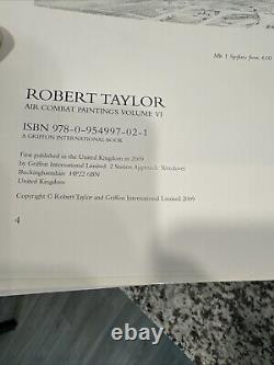 ROBERT TAYLOR AIR COMBAT PAINTINGS Volume VI Signed And Numbered 81/600