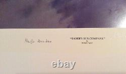 ROBERT TAYLOR BADERS BUS COMPANY RAF Spitfires WW2 Ltd Ed / N#561/1250 Print