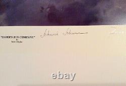 ROBERT TAYLOR BADERS BUS COMPANY RAF Spitfires WW2 Ltd Ed / N#561/1250 Print