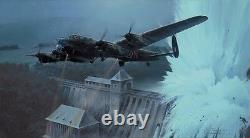 ROBERT TAYLOR Breaching the Eder Dam DAMBUSTERS Lancaster Bombers/Bouncing Bomb