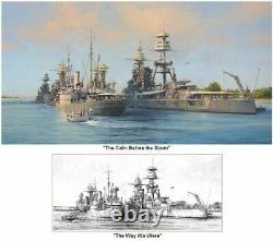 ROBERT TAYLOR Calm Before Storm/Way We Were PEARL HARBOR 2 Print Set withBONUS WOW