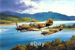 ROBERT TAYLOR Chennault's Flying Tigers P-40 Tomahawks 7 Famous AVG Signatures