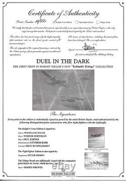 ROBERT TAYLOR DUEL IN THE DARK Knight's Cross Edition. 18/350 COA