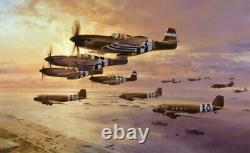 ROBERT TAYLOR D-Day Airborne Assault Normandy 75th Anniversary 3Prints SOLD OUT
