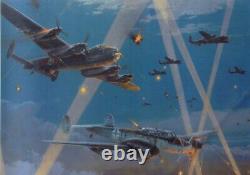 ROBERT TAYLOR Duel in the Dark Knight's Cross Ed. Luftwaffe Me110 Lancaster