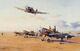 Robert Taylor Hunters In The Desert Ap Jg-27 Me-109 Artist Proof Sold Out