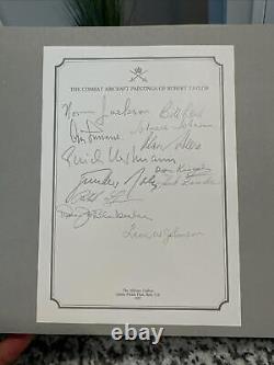 ROBERT TAYLOR'S BATTLE OF BRITAIN Signed By All Super Rare Find