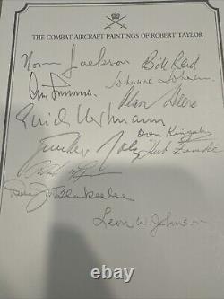 ROBERT TAYLOR'S BATTLE OF BRITAIN Signed By All Super Rare Find