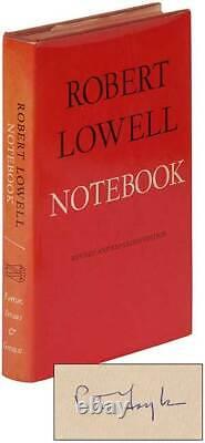 Robert LOWELL / Notebook Signed 1970