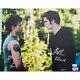 Robert Pattinson Taylor Lautner Signed Dual Photo #1 With Characters & Bas (11x14)