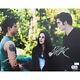 Robert Pattinson / Taylor Lautner Signed Trio Photo #2 With Bas (11x14)