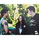Robert Pattinson Taylor Lautner Signed Trio Photo #2 With Characters & Bas (11x14)
