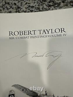 Robert Taylor Air Combat Paintings by Walker, Charles Signed By The Artiste