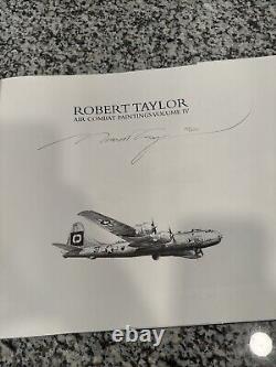 Robert Taylor Air Combat Paintings by Walker, Charles Signed Numbered 185/650