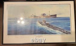 Robert Taylor Atlantic Rendezvous LTD. Edition SIGNED BY THE ARTIST! WW2 Uboat