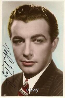 Robert Taylor Autographed Signed Photograph