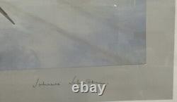 Robert Taylor Autographed print Ramrod 792 By Johnny Johnson WWII RAF