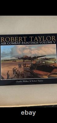 Robert Taylor Aviation Art Top Cover Print & Air Combat Paintings Vol V