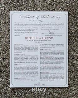 Robert Taylor Birth Of A Legend Hartmann WW II Aviation Ace Print Mint