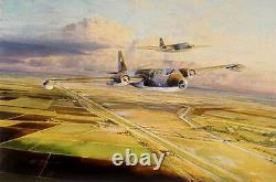 Robert Taylor, Canberras Over Cambridgeshire, autographed by chief test pilot