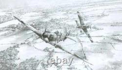 Robert Taylor Close Call Pencil Drawing Print