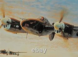 Robert Taylor Coming In Over The Estuary Collectible WW II Flying Aces Print