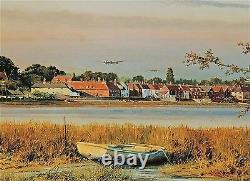 Robert Taylor Coming In Over The Estuary Collectible WW II Flying Aces Print