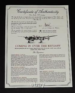 Robert Taylor Coming In Over The Estuary Collectible WW II Flying Aces Print