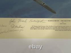 Robert Taylor Commemorative Proof Schweinfurt WWII Print LE 125/125 COA B-17