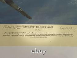 Robert Taylor Commemorative Proof Schweinfurt WWII Print LE 125/125 COA B-17