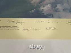 Robert Taylor Commemorative Proof Schweinfurt WWII Print LE 125/125 COA B-17