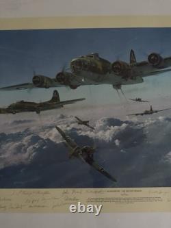 Robert Taylor Commemorative Proof Schweinfurt WWII Print LE 125/125 COA B-17