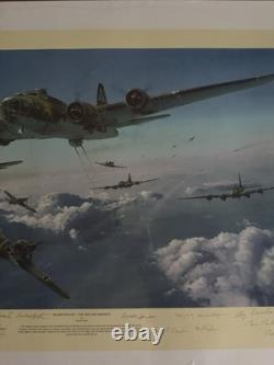 Robert Taylor Commemorative Proof Schweinfurt WWII Print LE 125/125 COA B-17